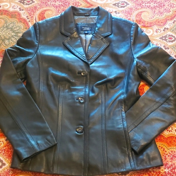 Sonoma Leather Jacket M - Picture 1 of 6